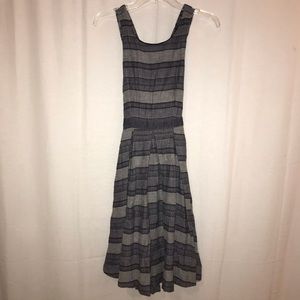 criss cross back dress from Anthropologie